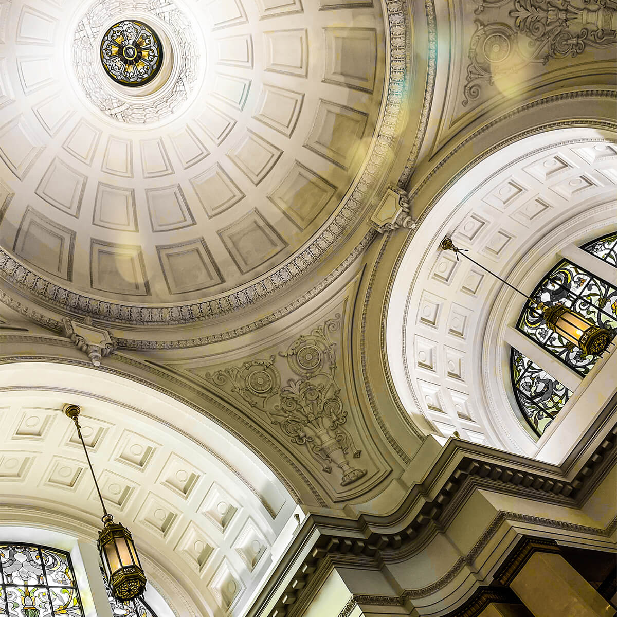 国立科学博物館の天井